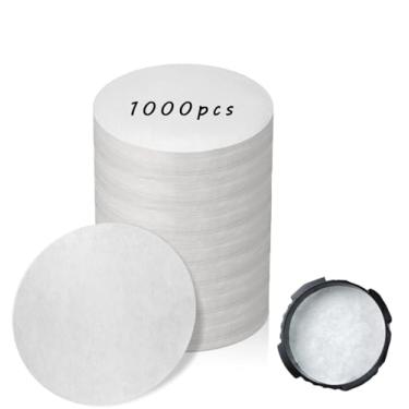 Imagem de 1000 filtros de café descartáveis redondos de papel compatível com cafeteiras Aeropress Bialetti Moka Pot Bialetti Cafeteira espresso Moka Pot OXO Brew Rapid Brewer