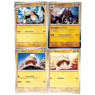 Imagem de Garganacl 123/193 - Paldea Evolved - Pokemon Evolution Set - 4 Card Lot - Scarlet & Violet
