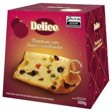 Imagem de Panettone Frutas Cristalizadas 300g - Delice