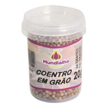 Imagem de Coentro Em Grãos Pote Mundialho 20g