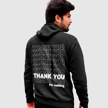 Imagem de Blusa Moletom Genuine Grit Masculina Estampada Algodão 30.1 Thank You 