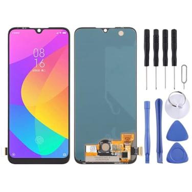 Imagem de tela Material OLED Tela LCD e Digitalizer Conjunto completo para Xiaomi Mi CC9E / Mi A3 substituição da tela