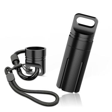 Imagem de Capa de transporte de liga de alumínio compatível com Ledger Nano X/S Plus YubiKey USB 5 5C NFC Nano, à prova d'água e à prova de choque USB Thumb Drive, capa segura para carteira fria de criptomoeda