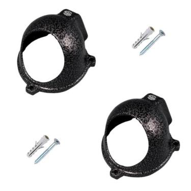 Imagem de Kit Com 2 Case Grade de Proteção Para Câmera Dome Cor Cinza - Senun Me