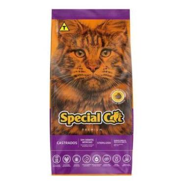 Imagem de Ração Special Cat Premium Para Gatos Adultos Castrados 10kg