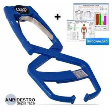 Imagem de Adipômetro Clínico Neo Azul Prime Med Com Software Physical Test 2.98