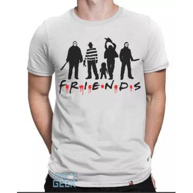 Imagem de Camiseta Jason Freddy Krueger Camisa Terror Friends Filmes - KING OF G