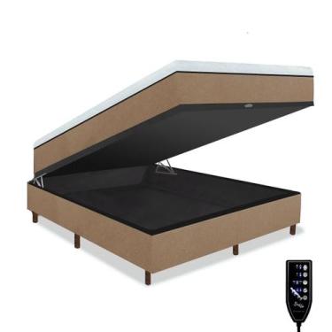 Imagem de Vama Box Baú e Colchão Magnético Massagedor - Therapy Life Basic, Bege