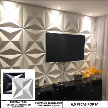 Imagem de Forma Molde Gesso 3d Colinas 40x40cm Gesso Ou Cimento 3d IN614 - INNOV