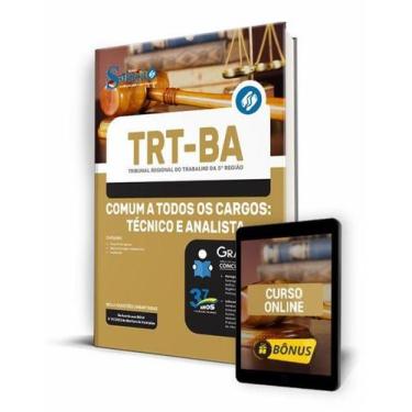 Imagem de Apostila TRT-BA - Comum a Todos os Cargos: Técnico e Analista