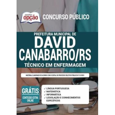 Imagem de Apostila Prefeitura de David Canabarro - RS - Técnico em Enfermagem