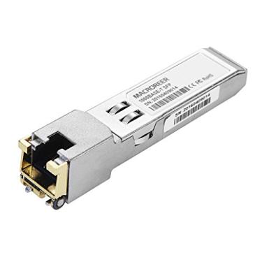 Imagem de Macroreer Transceptor SFP de cobre compatível com Ubiquiti 10/100/1000BASE-T RJ45 100 m