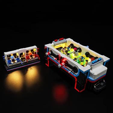 Imagem de Vaodest LED Light for Lego 21337 Table Football Speed Build Set,Design and Configuration Compatible with Model 21337(LED Light Only, Not Building Block Kit)