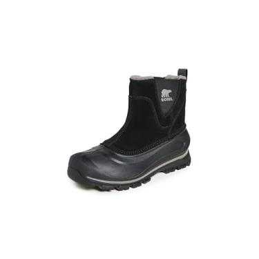 Imagem de Sorel – Bota masculina de inverno com isolamento à prova d'água Buxton, Black, Quarry, 8
