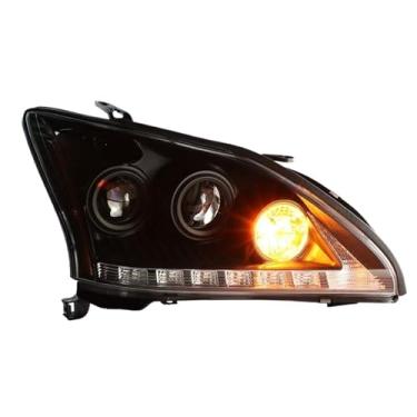 Imagem de Estilo do carro lâmpada de cabeça compatível para lexus rx350 rx330 rx300 2004-2009 led farol led drl hid bi xenon acessórios automóveis