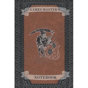 Imagem de Games Master's Notebook: Fantasy Themed Roleplay Notebook/Journal Suitable for Most DnD Style Systems