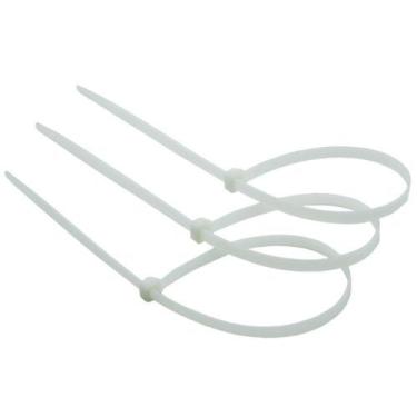 Imagem de Abraçadeira de Nylon Branca 2,50 x 100 mm com 100 Unidades - THOMPSON