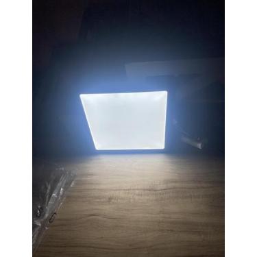 Imagem de Plafon embutir quadrado 25w alum led painel 29cm - preto - LEDCOM