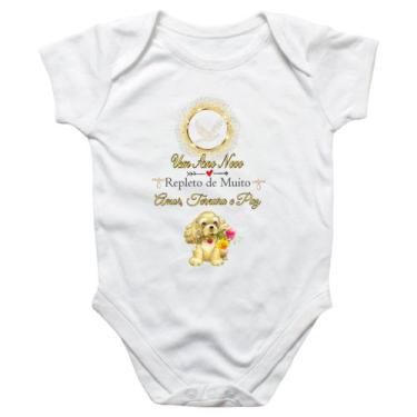 Imagem de Body intantil Ano Novo Cachorro Fofo - Alearts, GG