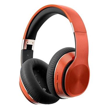 Imagem de HHWKSJ Isolamento de ruído dobrável em fones de ouvido com controle de microfone e controle de volume, telefones estéreo com faixa de cabeça ajustável para computador, laptop e telefone celular