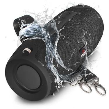 Imagem de Caixa De Som Caixinha Bluetooth Portatil Amplificada Tws Fm (Preto)