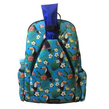 Imagem de Raqueteira Mochila Para  Beach Tennis Estampa Tucano - Boadebolsa
