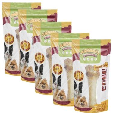 Imagem de Petisco Osso Metacarpo Defumado Premium Puresnacks 5 pct