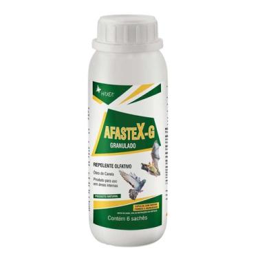 Imagem de AfasteX-G Repelente Granulado Espanta Pombos e Morcegos 480g Haxea