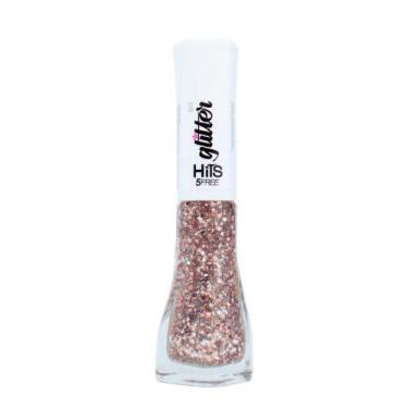 Imagem de Esmalte Hits 5Free Glitter Genebra 8ml  Rápido Envio