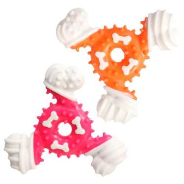 Imagem de Mordedor Multiossos Crater 11,5Cm Cores Sordidas Ringo 0021