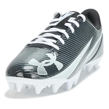 Imagem de Under Armour Tênis masculino Blur Select Football Cleats, (001) Preto/Branco/Branco, 40