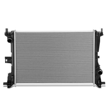 Imagem de DNA MOTORING Radiador de resfriamento de alumínio estilo original de 1 fileira compatível com Fiat 500X 2019-2023, Renegade 2019-2023; serve para modelos turboalimentados 1.3L, 68430444AA,