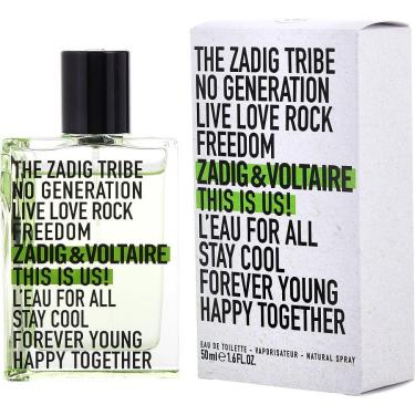 Imagem de Perfume Unisex Zadig & Voltaire This Is Us! L'Eau For All Edt Spray 50 Ml