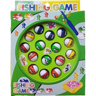 Imagem de Brinquedo Pega Peixe Jogo Pescaria Pesca Maluca Infantil Diversão Garantida