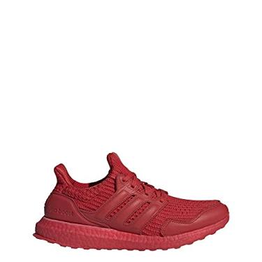 Imagem de Tênis de corrida casual feminino Adidas Originals Ultraboost DNA Fx1334, Lush Red/Lush Red/Lush Red, 6.5