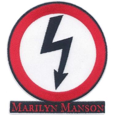 Imagem de Patch de flecha torta Marilyn Manson