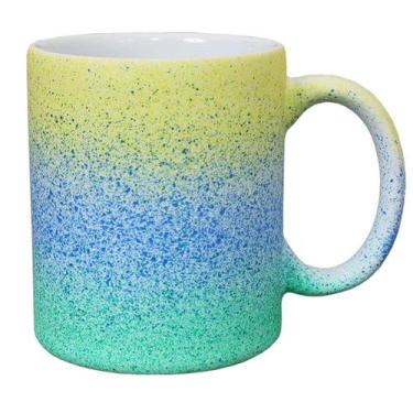 Imagem de Kit 12 Caneca Para Sublimação Splash Fosca Brasil 325ml - Metalnox, Co