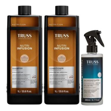 Imagem de Kit Truss Nutri Infusion - Shampoo 1L + Condicionador 1L + Uso Obrigat