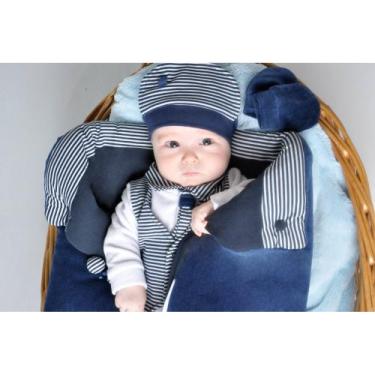 Imagem de Kit saída de maternidade de bebê principe e princesa roupinha em algod