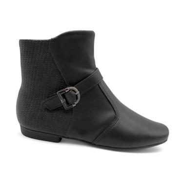 Imagem de Bota Feminina Cano Curto Piccadilly 250242 Rasteira