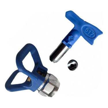 Imagem de Bico Para Pistola Airless Graco Ltx Nº 517 + Porta Bico Azul - BWrenta