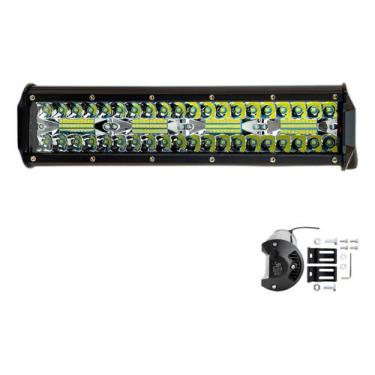 Imagem de Barra Farol Auxiliar Milha Led Foco 30º Off Road 240w 32cm - BRIWAX