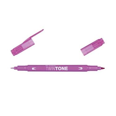Imagem de Tombow, Caneta Twintone Dual Pen - Tom Pastel - 1 Unidade (Raspberry)