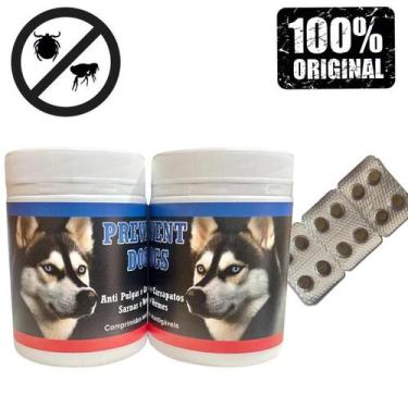 Imagem de Prevents Antipulgas Carrapatos Vermes e Sarna 12 Comprimidos Mastigáve