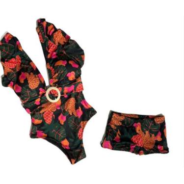 Imagem de Kit Tal Mãe e  Tal Filho Maió Acessório &  Sunga Infantil - Keep Colle