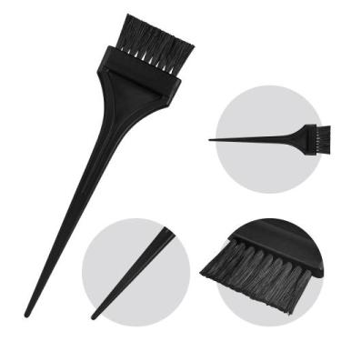 Imagem de Pincel para Tintura Largo Coloração Profissional Multiuso Dompel