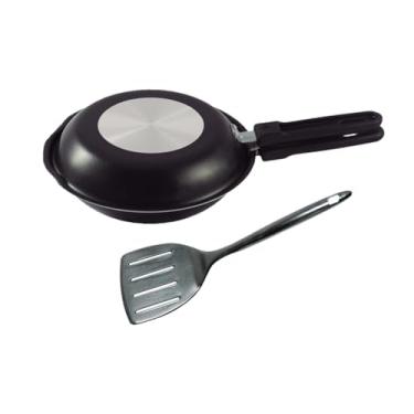 Imagem de Frigideira Omeleteira Antiaderente Nº20+ Espátula de Nylon