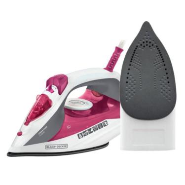 Imagem de Ferro Passar Roupa Vapor Black Decker Base Antiaderente Eletrico 127V Fx2200