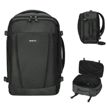 Imagem de Mochila de viagem ECOHUB Spirit Airlines Carry On 30L cinza