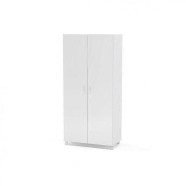 Imagem de Armário Organizador São Paulo com 2 Portas Branco Brilho - Politorno, 